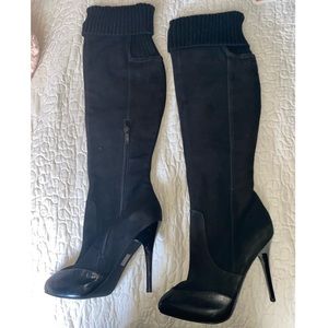 GUESS VINTAGE KNEE HIGH HEEL BOOTS